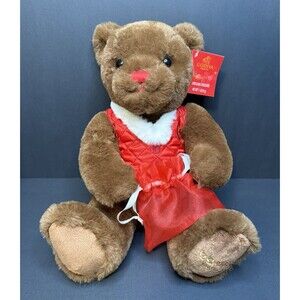 NWT Godiva Brown Plush Bear Stuffed Animal/Bear Plush/2020‎